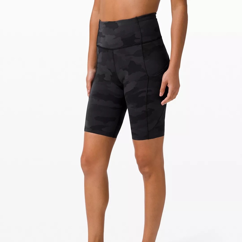 Fast and Free High-Rise Short 10"-Deep Camo